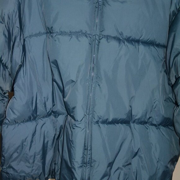 A New Day Women's Matte Puffer Jacket Coat in Light Blue XXL - New! - Picture 3 of 10